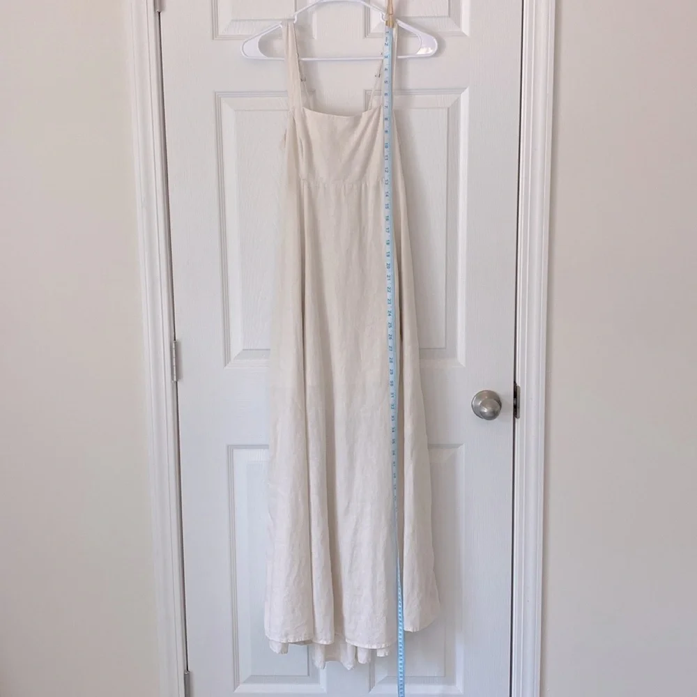 Abercrombie & Fitch Cream Maxi Dress
